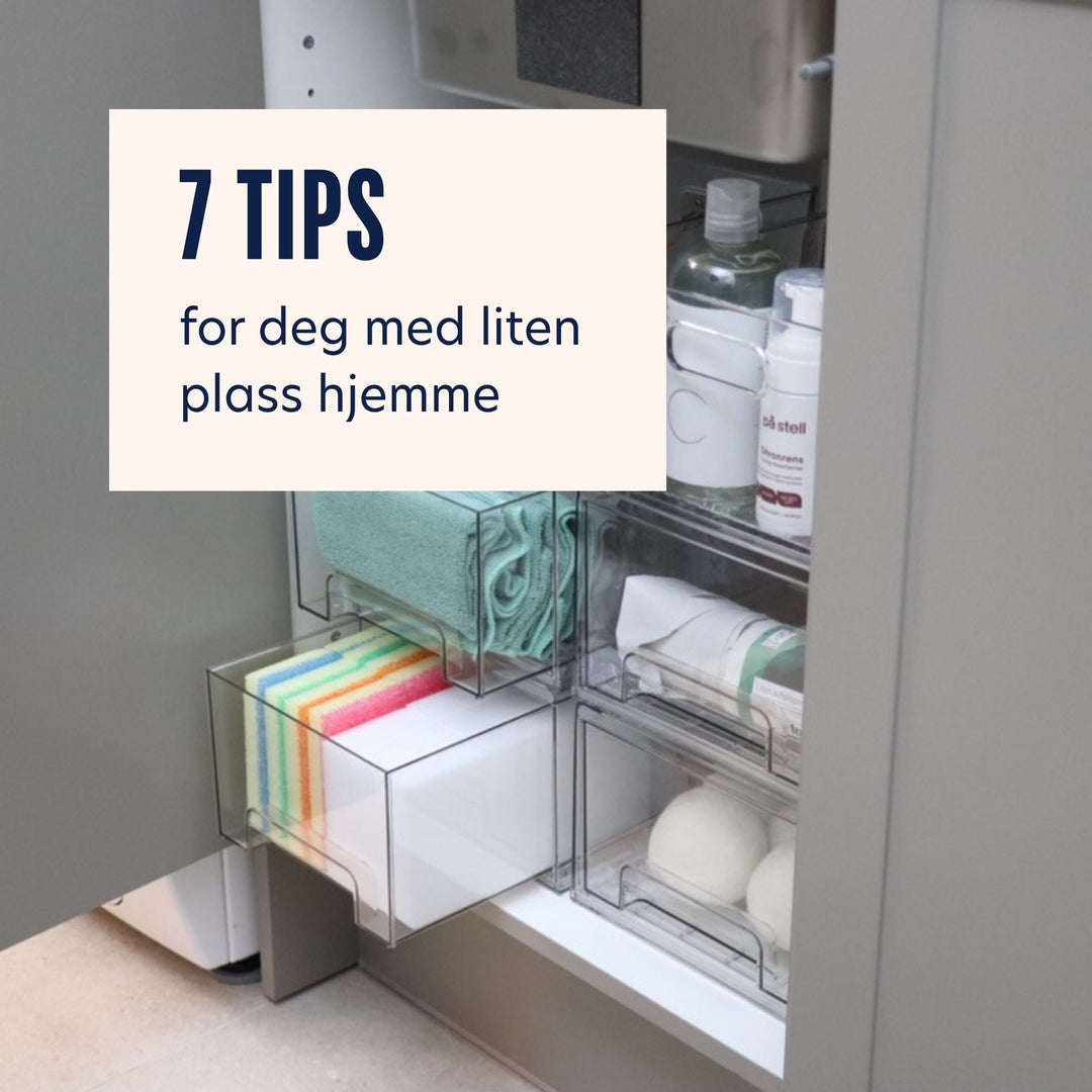 7 tips til deg med liten plass hjemme