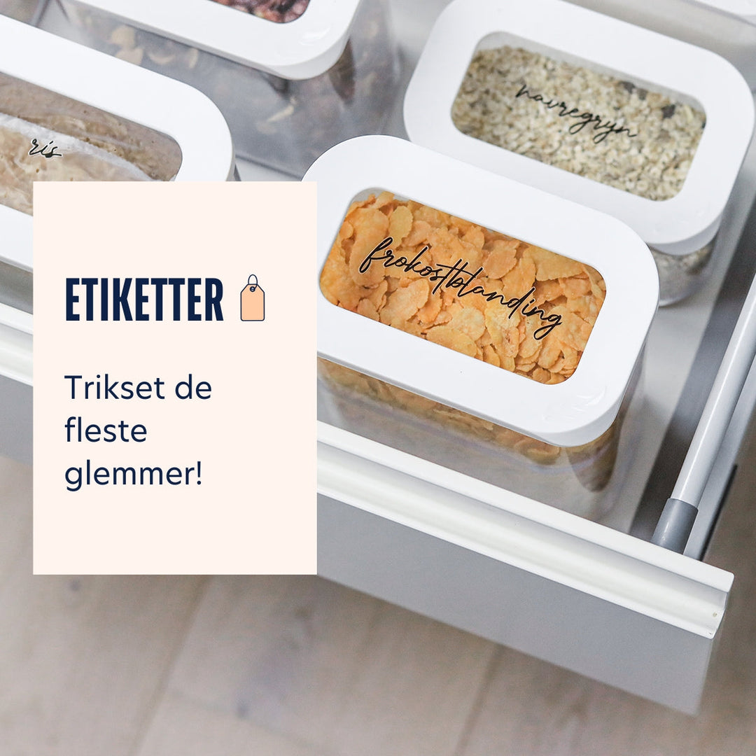 Etiketter – trikset de fleste glemmer