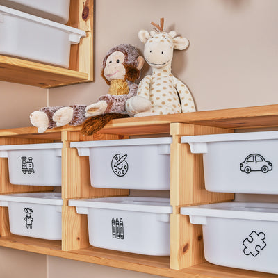 4 tips for å organisere barnerommet