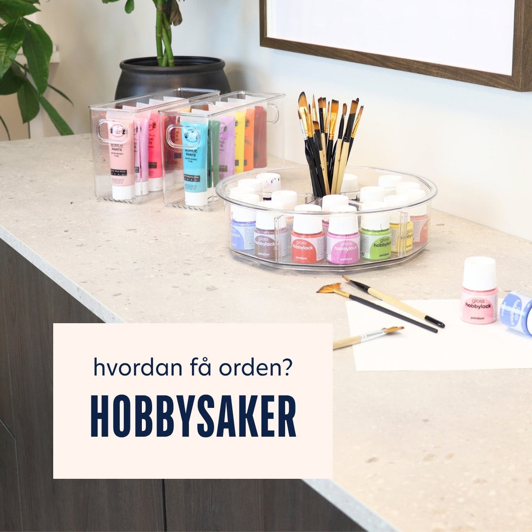 Orden i hobbysakene