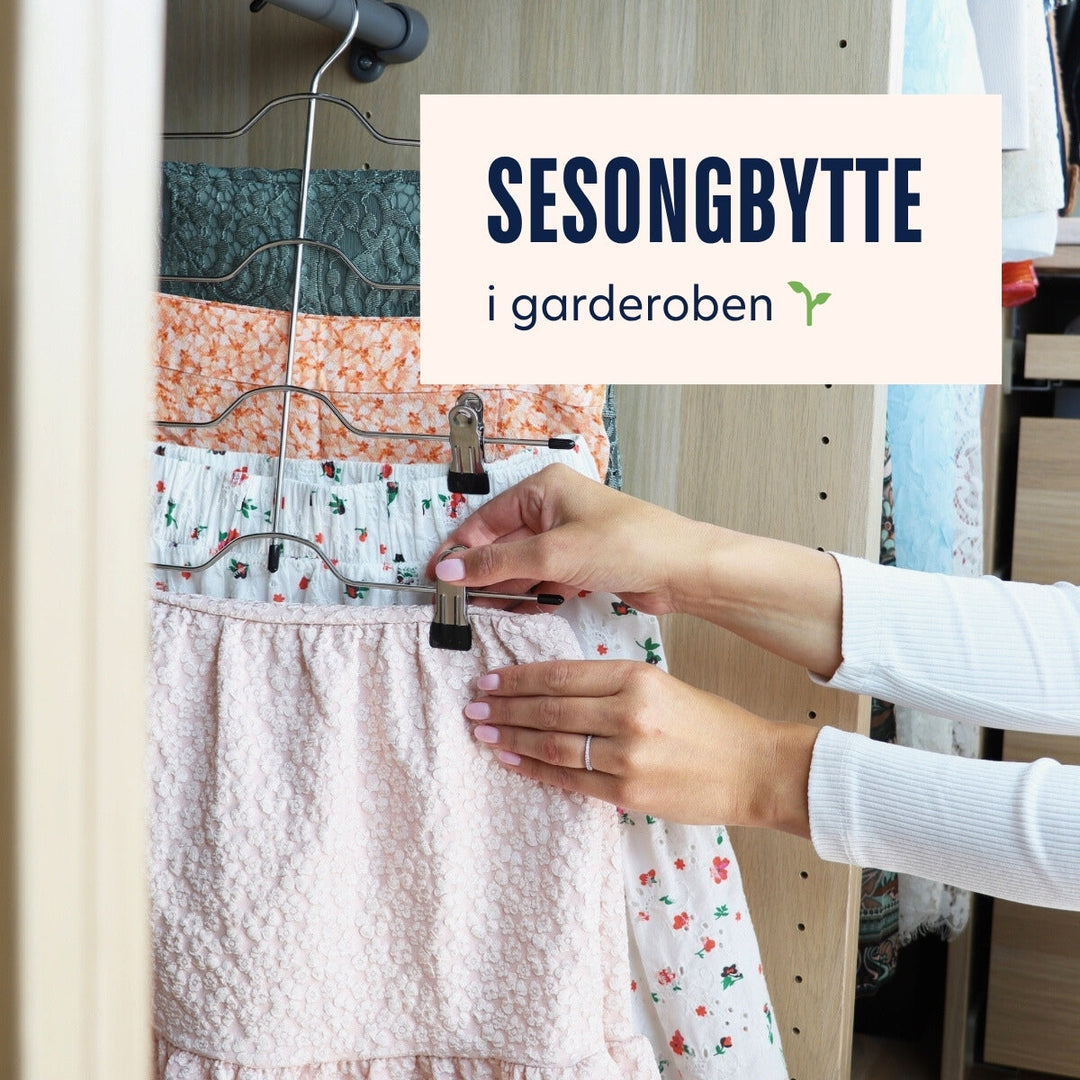 Sesongbytte i garderoben