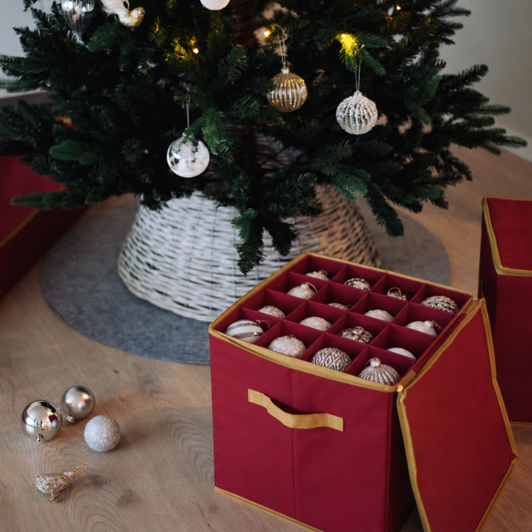 Julekuleoppbevaring (64 kuler)