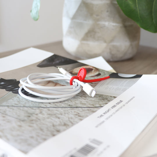 Kabelsamler (6-pk) – smart oppbevaring av ledninger