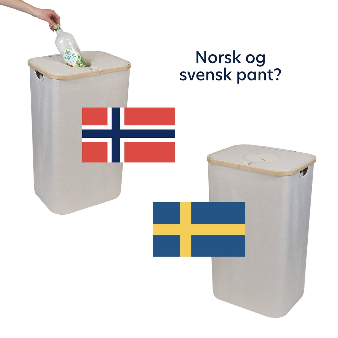 Pantekurv m/pose (beige)