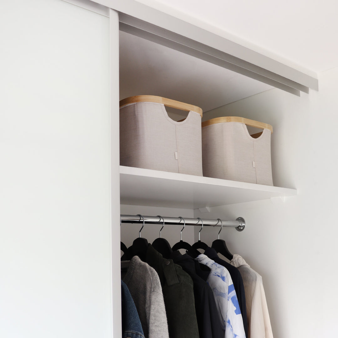 Oppbevaringskurv (beige)