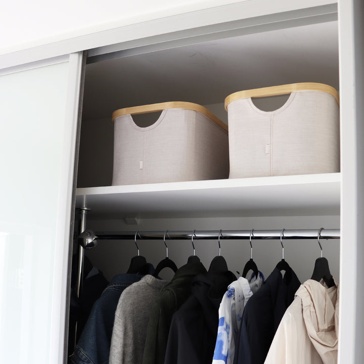 Oppbevaringskurv (beige)