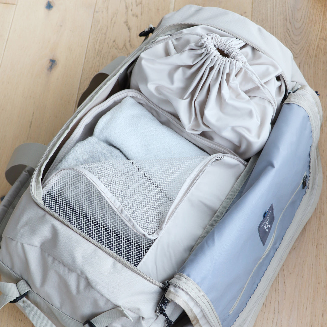 Pakkekuber (7 deler) Beige