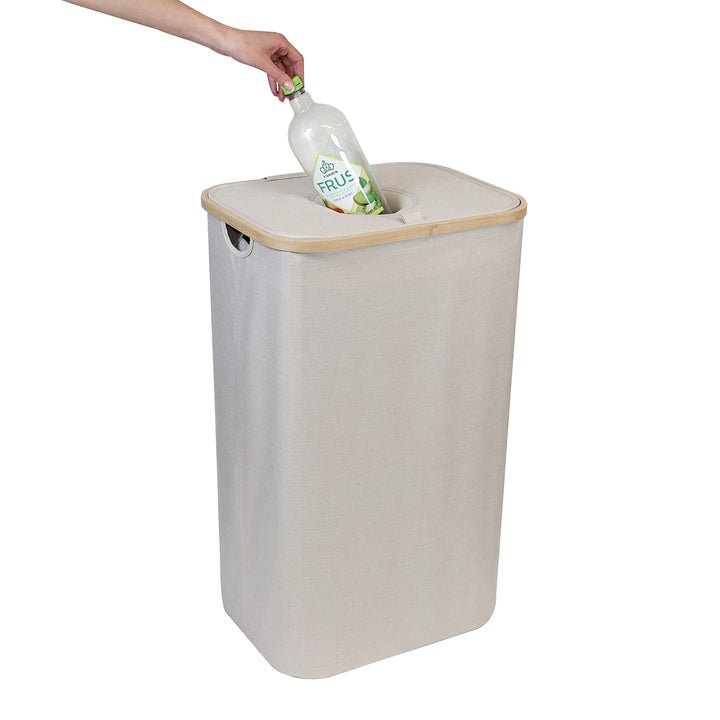 Pantekurv m/pose (beige)