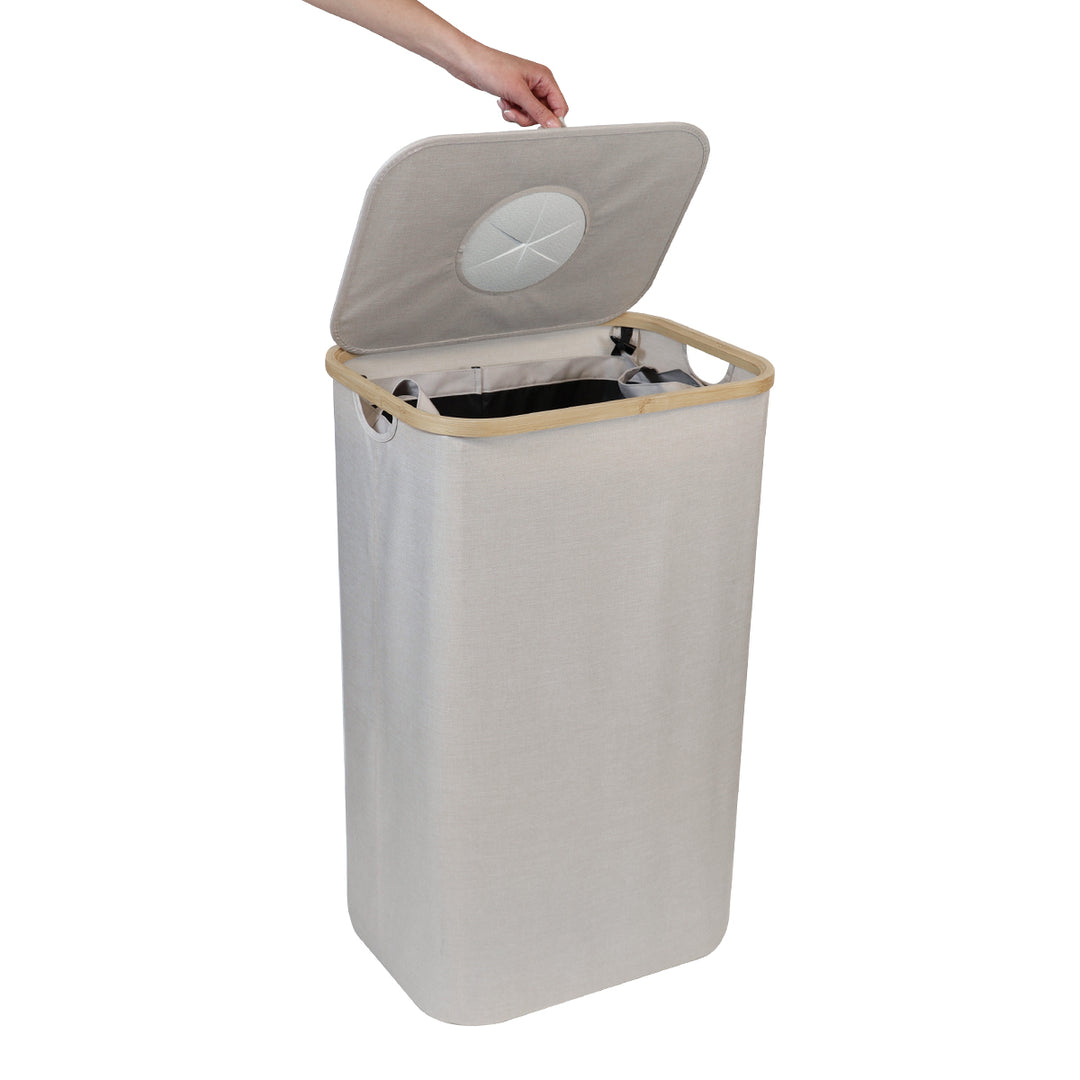 Pantekurv m/pose (beige)