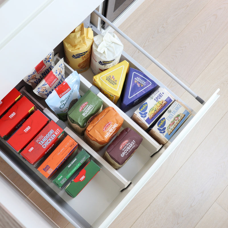 Skuffeinndeler – organiser kjøkkenskuff