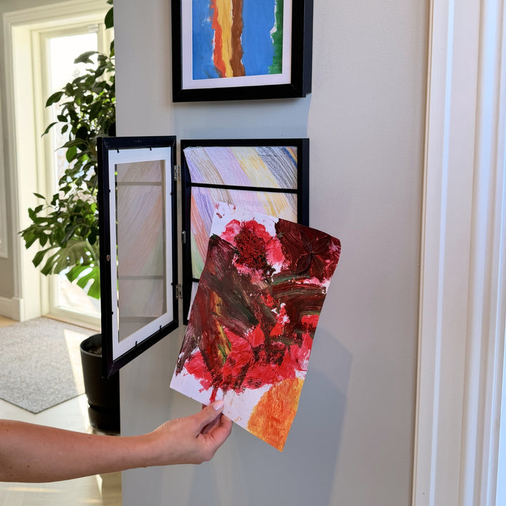 Tegningsramme (svart)