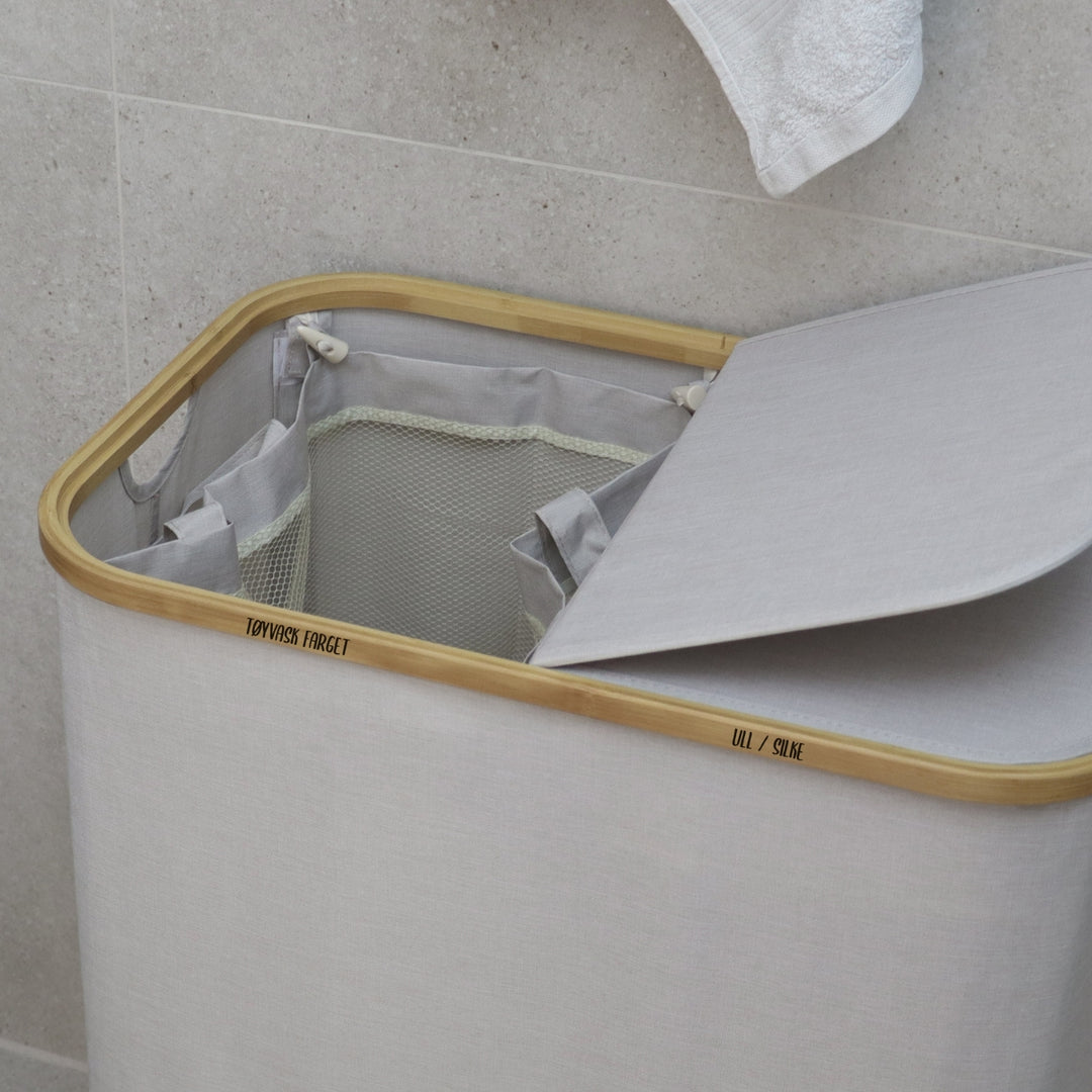 Etiketter til vaskerom (tekst)