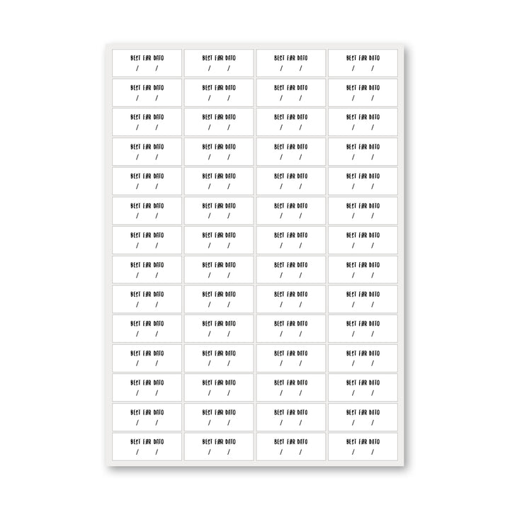 Etiketter til best før dato