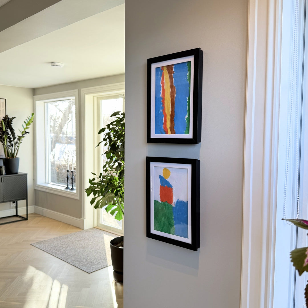 Tegningsramme (svart)