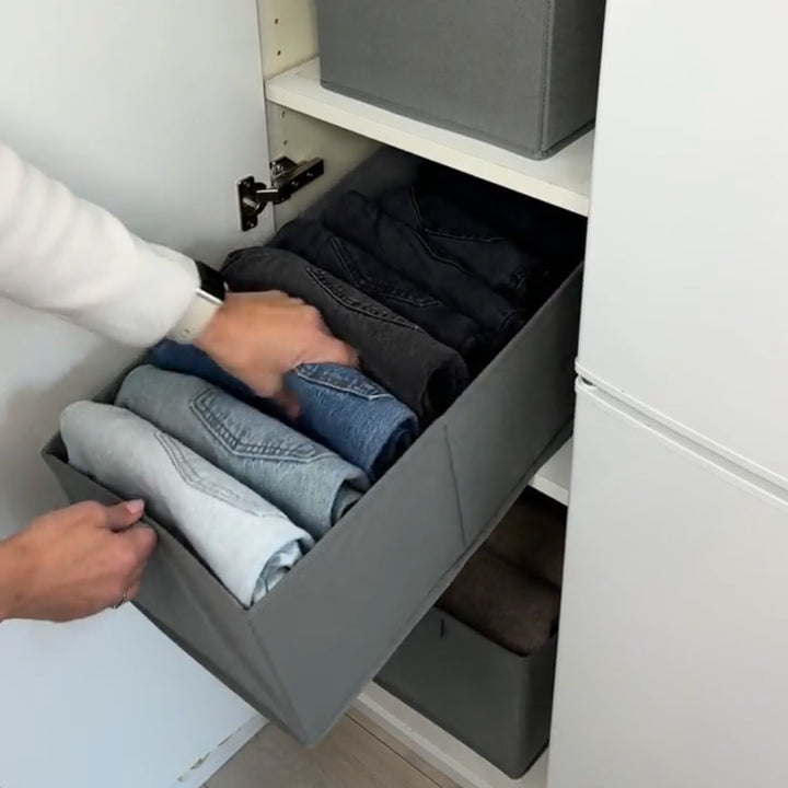 Tekstiloppbevaring dyp (2-pack)